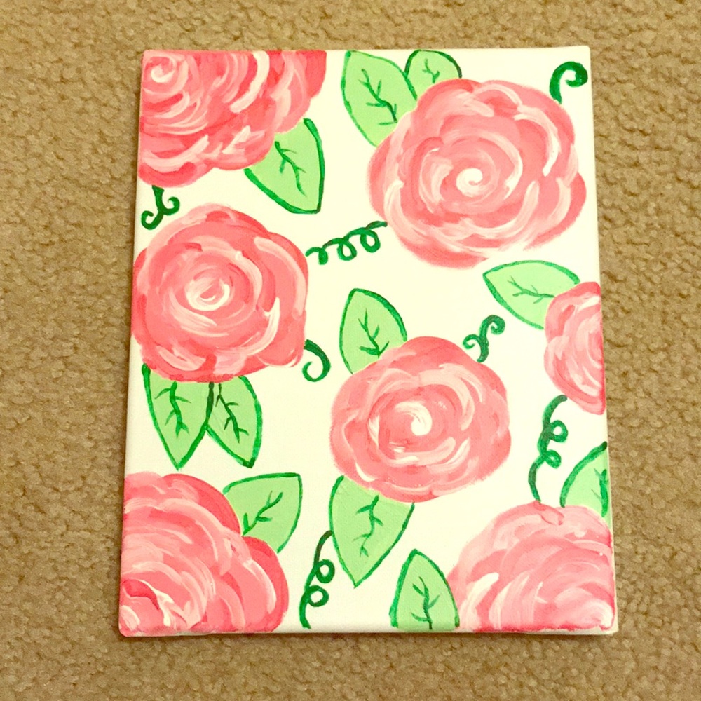 Hand painted canvas